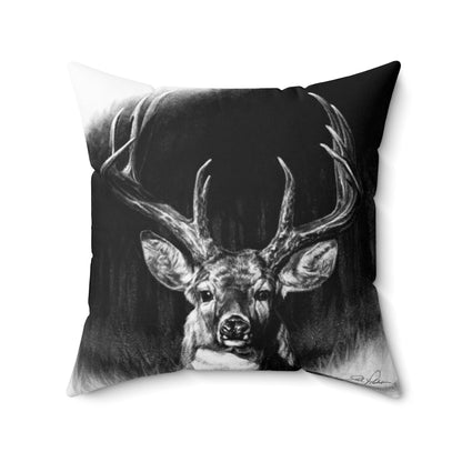 "Whitetail" Square Pillow