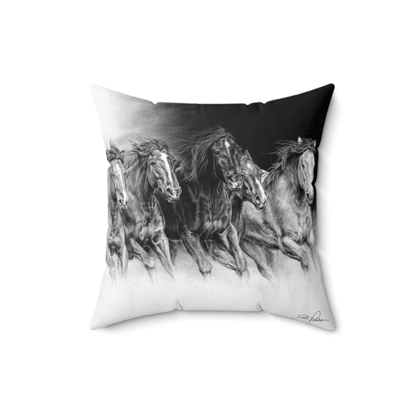 "Wild Bunch" Square Pillow
