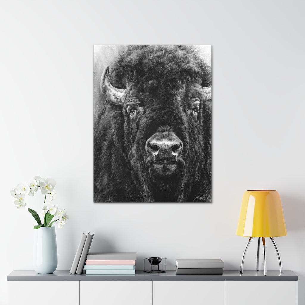 "Tatanka" Gallery Wrapped Canvas