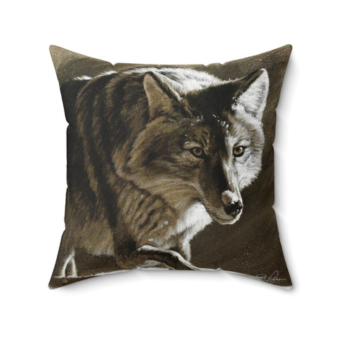 "Prowler" Square Pillow