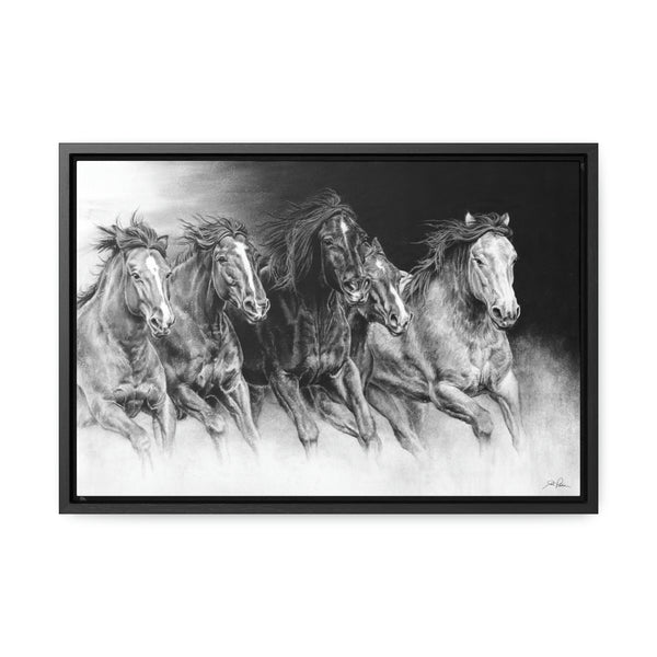 "Wild Bunch" Gallery Wrapped/Framed Canvas