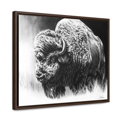 "Bull Dozer" Gallery Wrapped/Framed Canvas