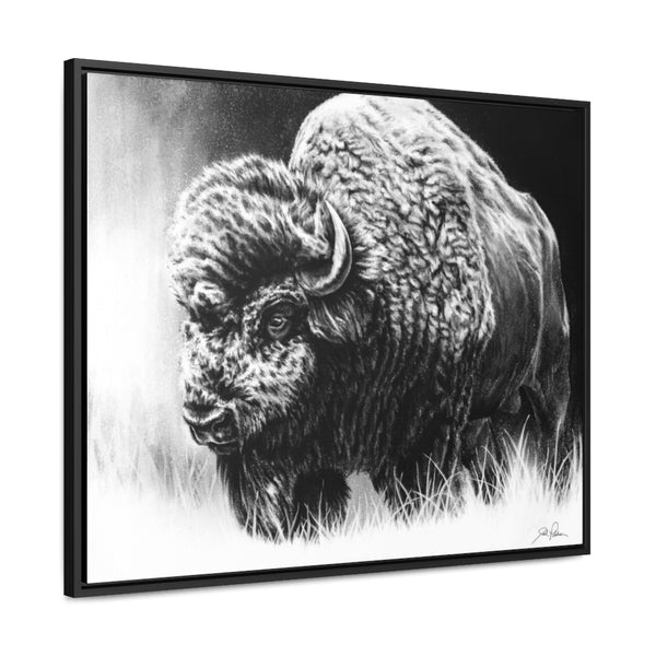 "Bull Dozer" Gallery Wrapped/Framed Canvas