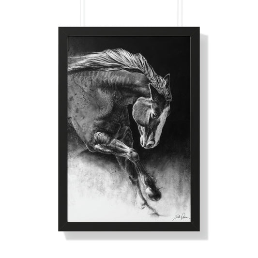 "Unbridled" Framed Paper Print