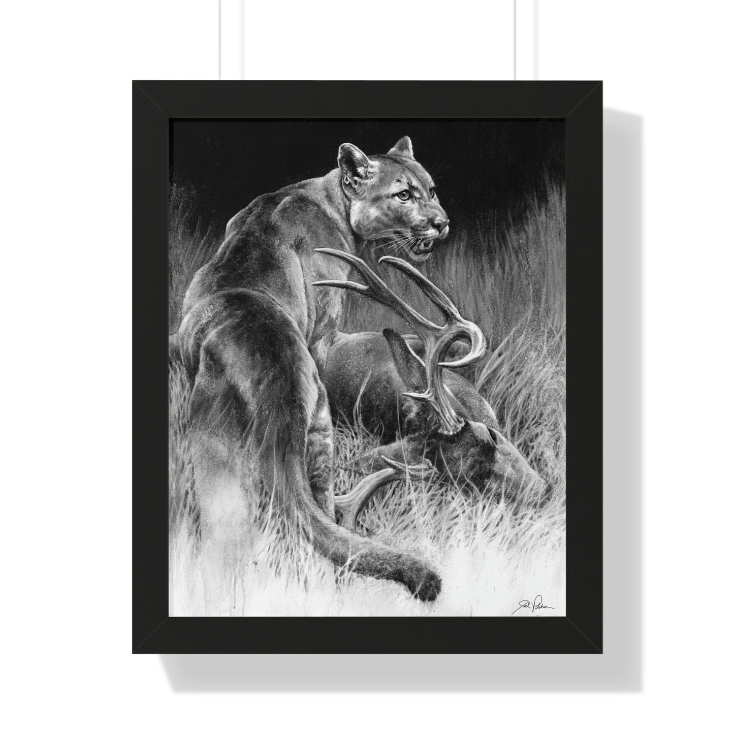 "Food Chain" Framed Paper Print