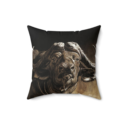 "Debt Collector" Square Pillow