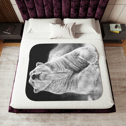 "Defiant" Sherpa Blanket