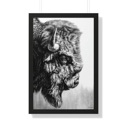 "Headstrong" Framed Paper Print