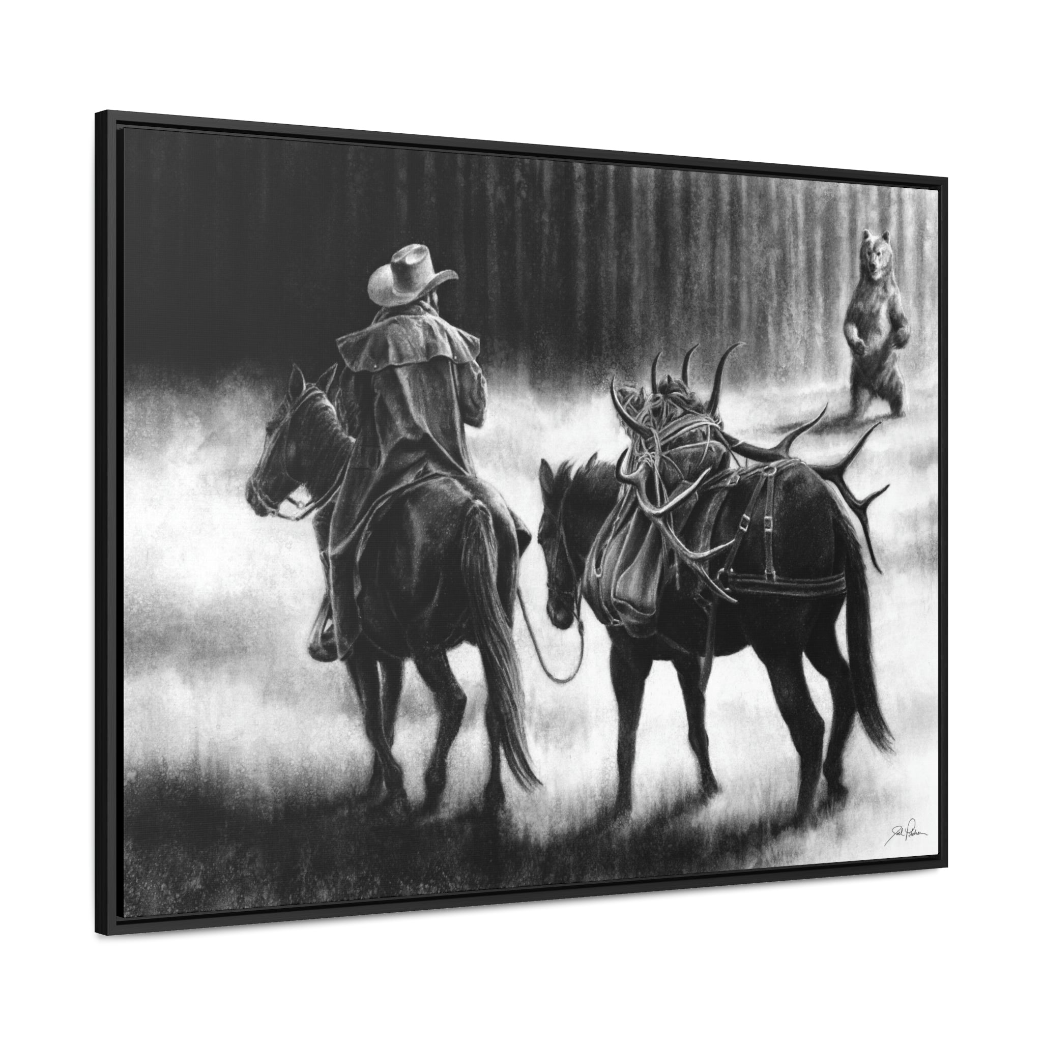 "Just Passin' Through" Gallery Wrapped/Framed Canvas