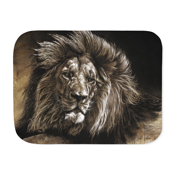 "No Worries" Sherpa Blanket