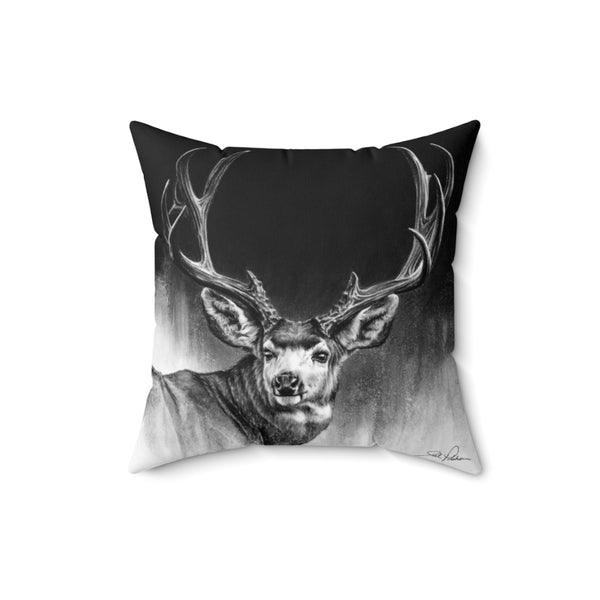 "Looking Back" Square Pillow