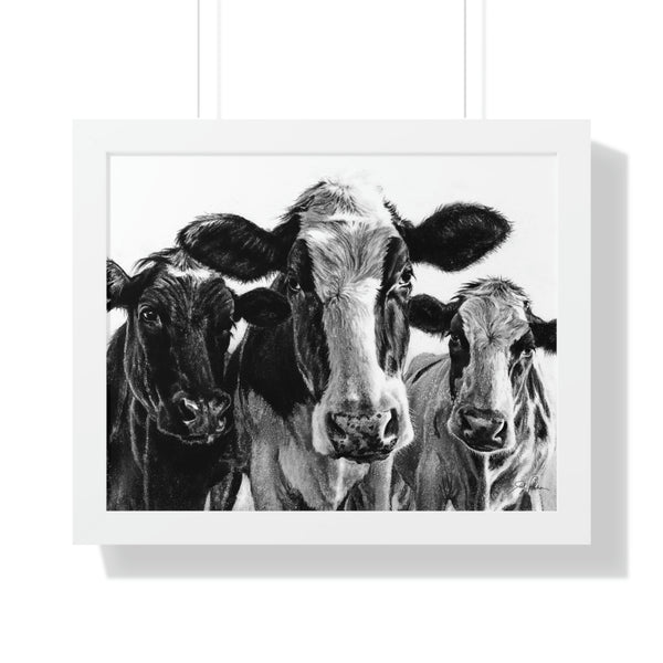 "Milk Maids" Framed Paper Print