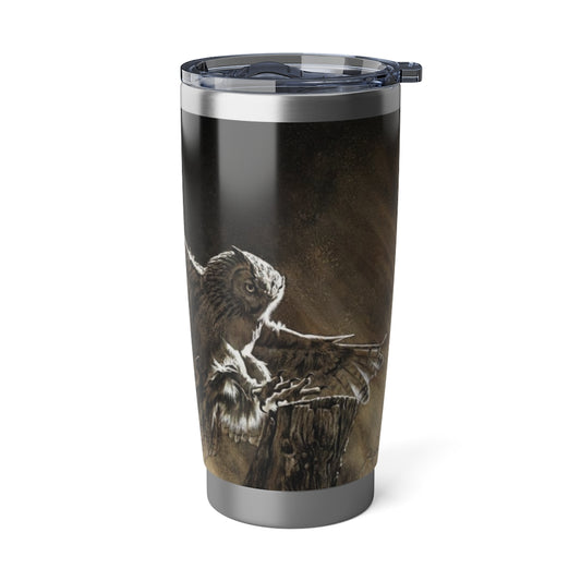 "Night Shift" 20oz Stainless Steel Tumbler