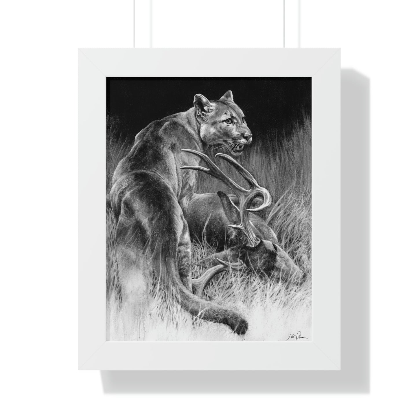 "Food Chain" Framed Paper Print