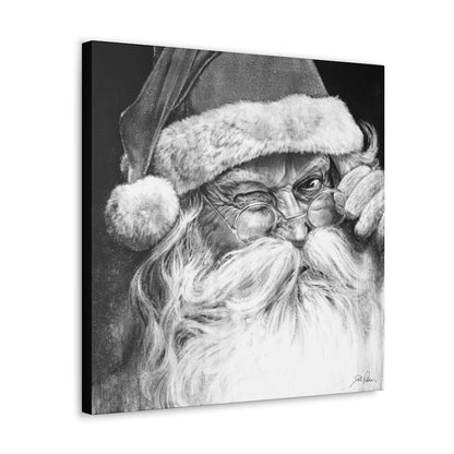 "Ol' Saint Nick" Gallery Wrapped Canvas