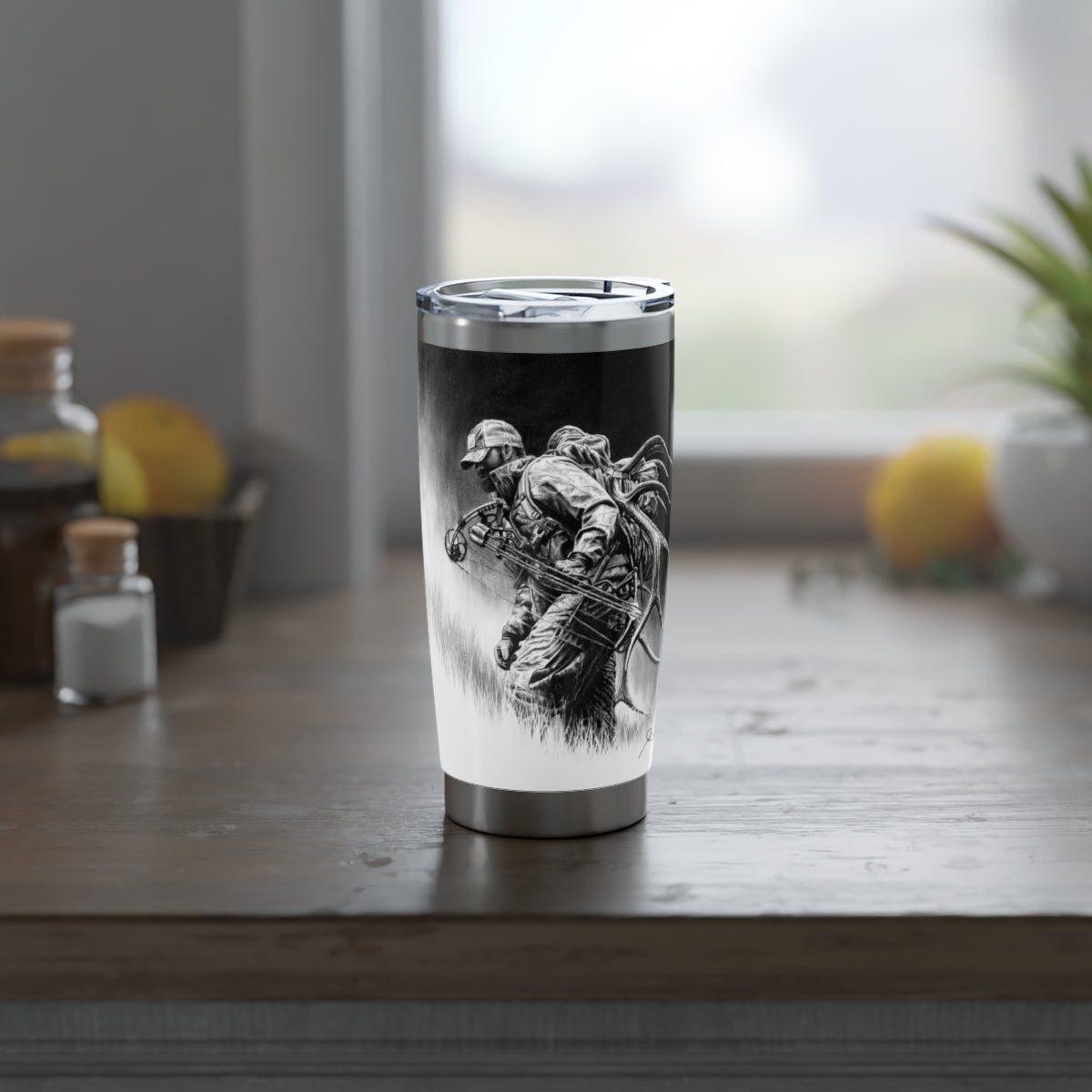 "Uphill Battle" 20oz Stainless Steel Tumbler