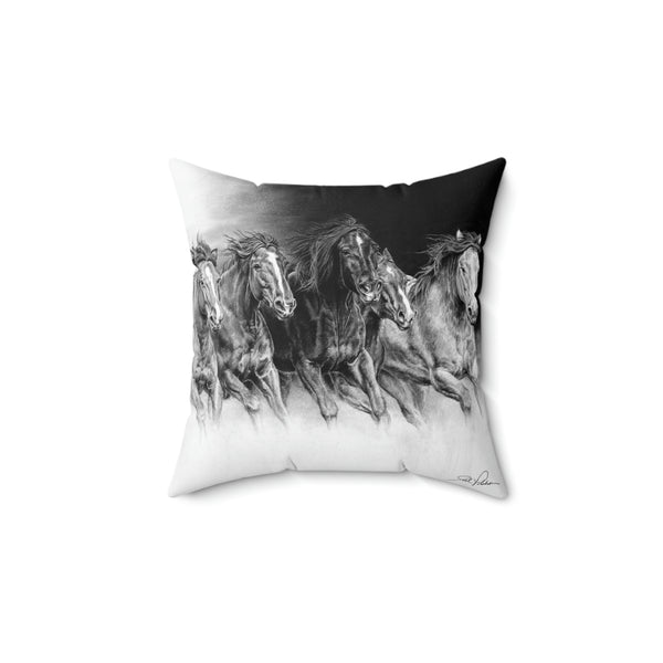 "Wild Bunch" Square Pillow