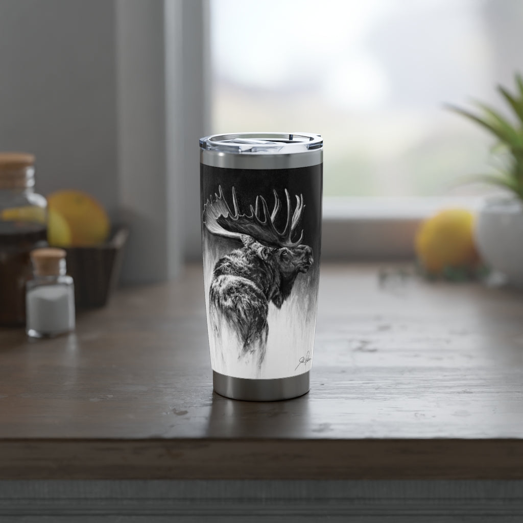 "Bull Moose" 20oz Stainless Steel Tumbler