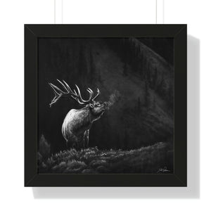 "Mountain Monarch" Framed Paper Print