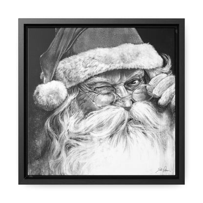 "Ol' Saint Nick" Gallery Wrapped/Framed Canvas