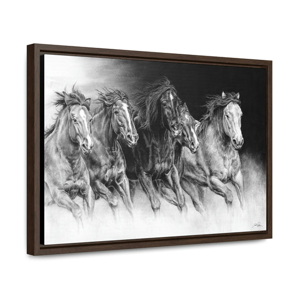 "Wild Bunch" Gallery Wrapped/Framed Canvas