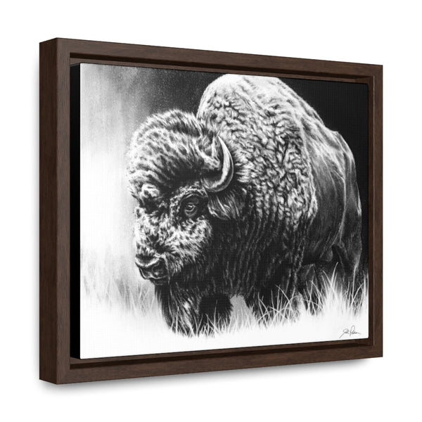 "Bull Dozer" Gallery Wrapped/Framed Canvas