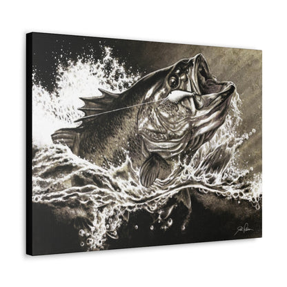 "Hooked" Gallery Wrapped Canvas