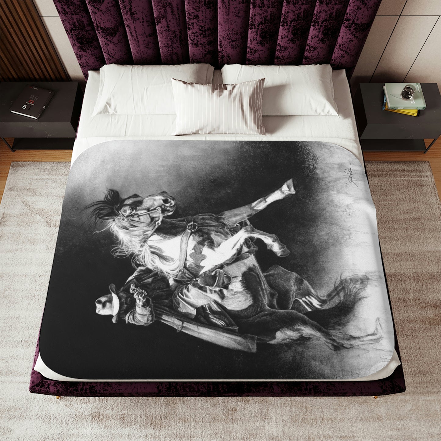 "Rough Rider" Sherpa Blanket