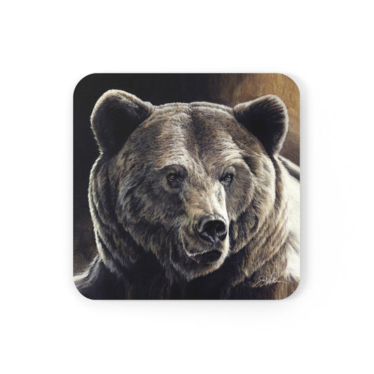 "Kodiak" Cork Back Coaster