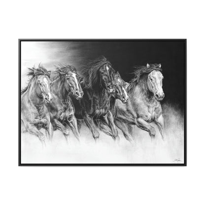 "Wild Bunch" Gallery Wrapped/Framed Canvas