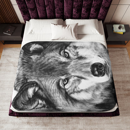 "I See You" Sherpa Blanket