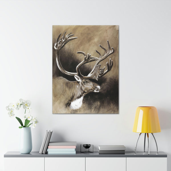 "Caribou" Gallery Wrapped Canvas