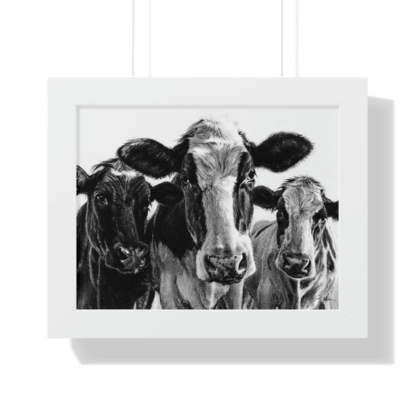 "Milk Maids" Framed Paper Print