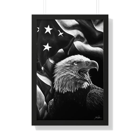 "American Eagle" Framed Paper Print