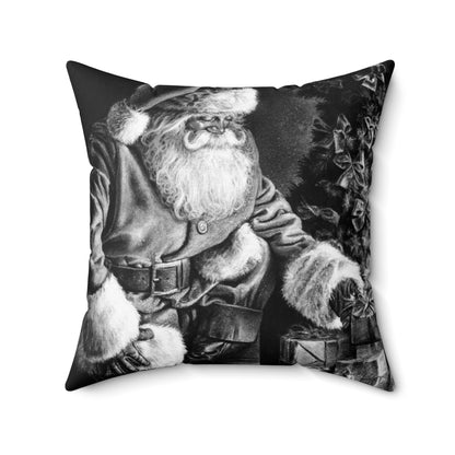 "Secret Santa" Square Pillow