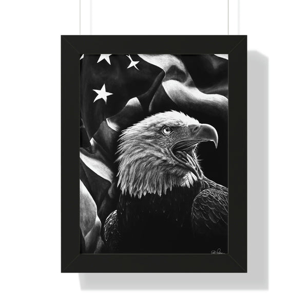 "American Eagle" Framed Paper Print