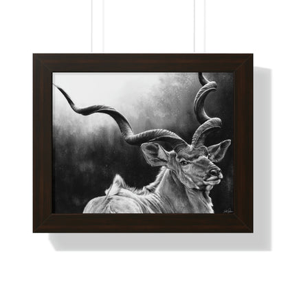 "Kudu" Framed Paper Print