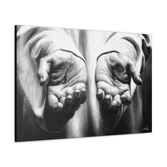 "His Hands" Gallery Wrapped Canvas