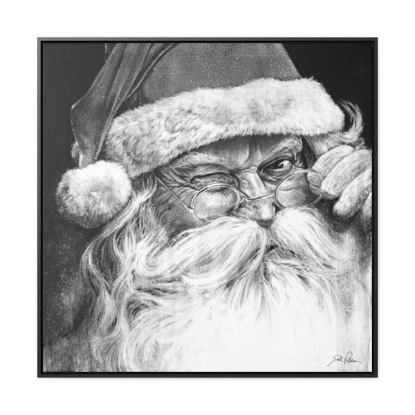 "Ol' Saint Nick" Gallery Wrapped/Framed Canvas