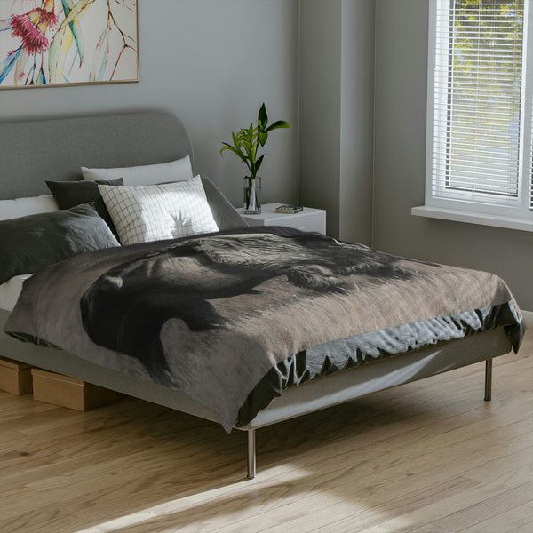 "Into the Storm" Velveteen Minky Blanket
